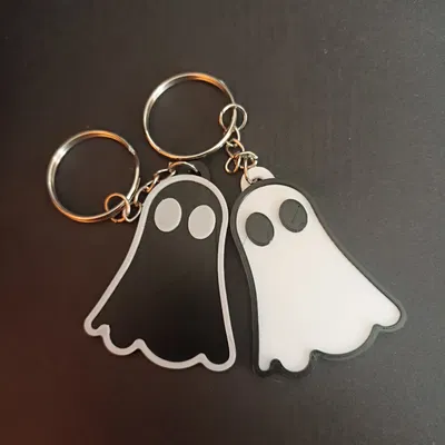 Móc Khóa Cặp Ma / Ghost Couple Keychain