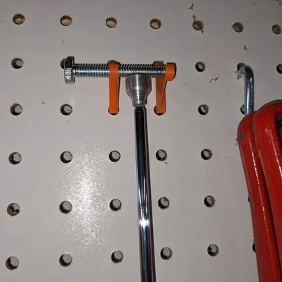 Móc Pegboard cho Dụng cụ Gắp Nam châm (Inch và Metric)