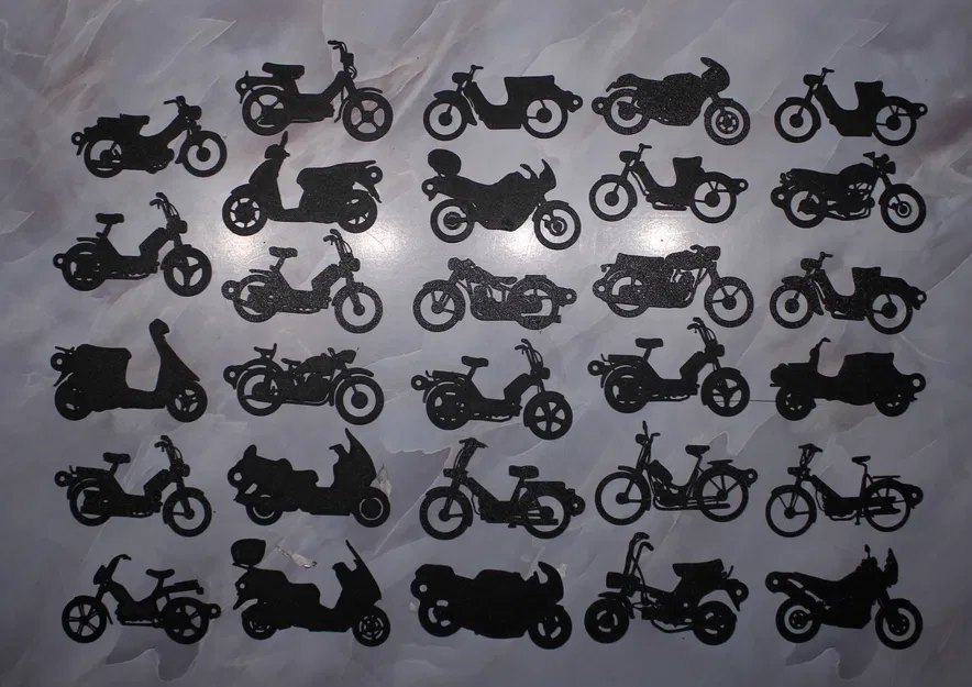 Hơn 50 Móc Khóa Xe Mopeds, Xe Tay Ga, Xe Cũ và Xe Máy - Image 3