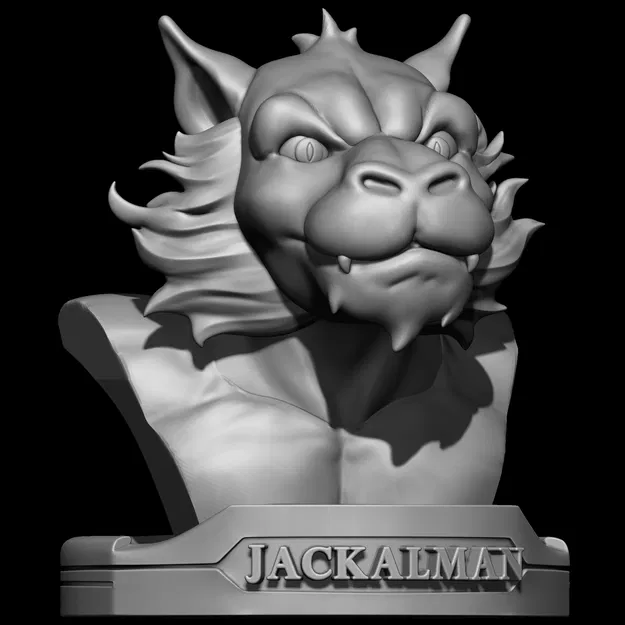 Jackalman Lunatacs Thundercats Villains - Tượng fanart CG Pyro STL - Image 2