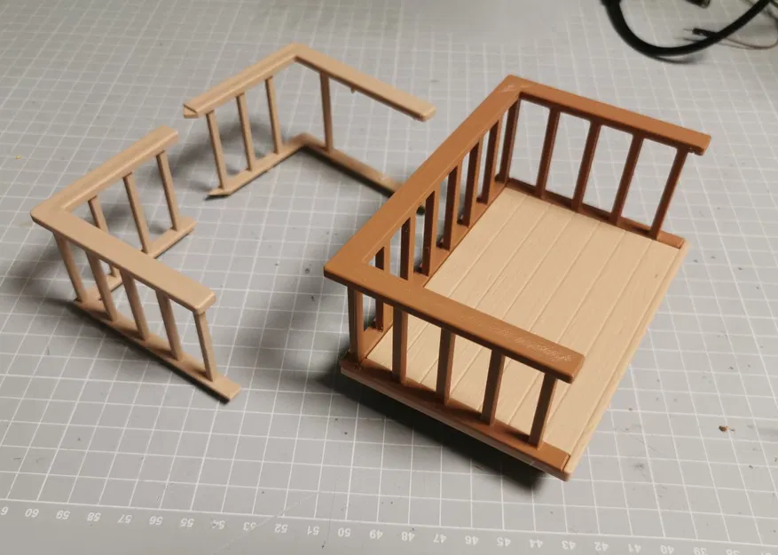 Lan Can Schleich Cho Sơ Mi Rơ Mooc, Nhà Cắm Trại - Image 1