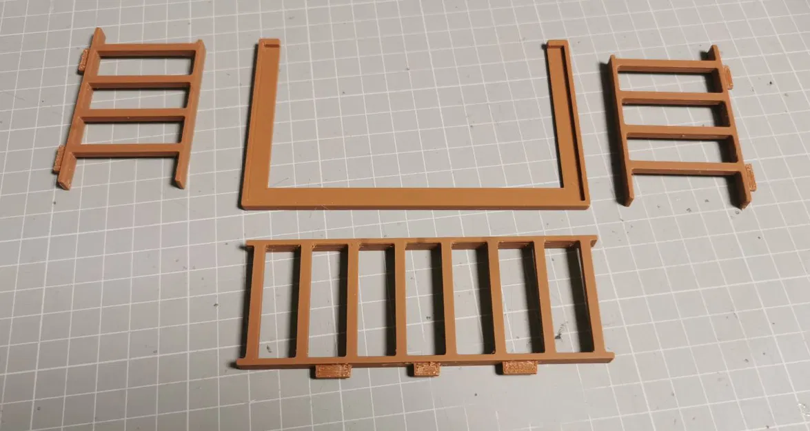 Lan Can Schleich Cho Sơ Mi Rơ Mooc, Nhà Cắm Trại - Image 2