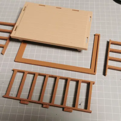 Lan Can Schleich Cho Sơ Mi Rơ Mooc, Nhà Cắm Trại