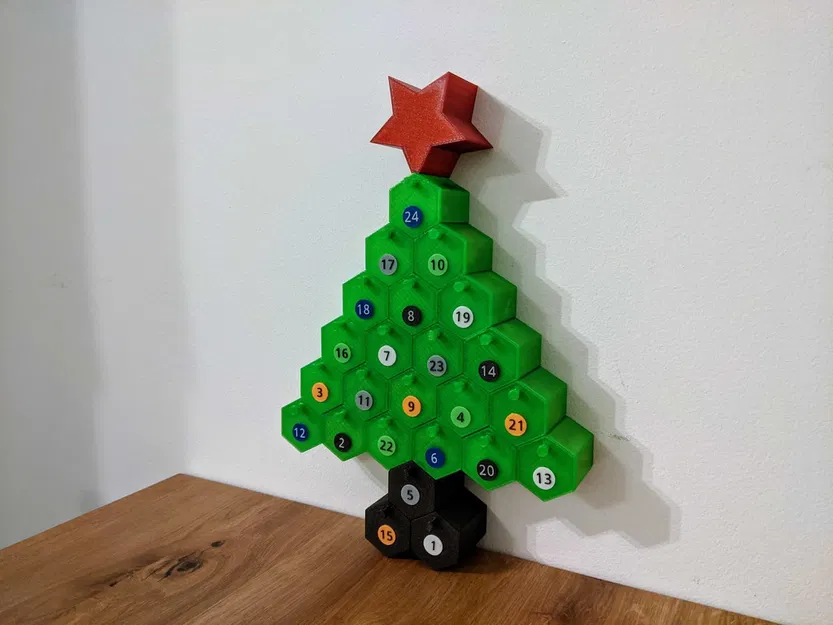 Lịch Vạn Niên Hình Cây Thông Noel - Image 1