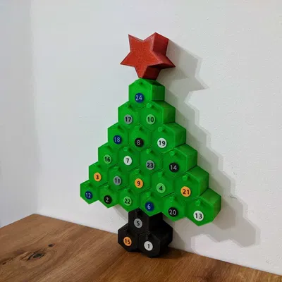 Lịch Vạn Niên Hình Cây Thông Noel