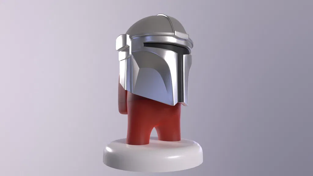 Among Us Mini - Nhân vật Tùy chỉnh với Mũ Mandalorian - Image 3