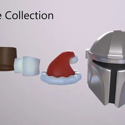 Among Us Mini - Nhân vật Tùy chỉnh với Mũ Mandalorian