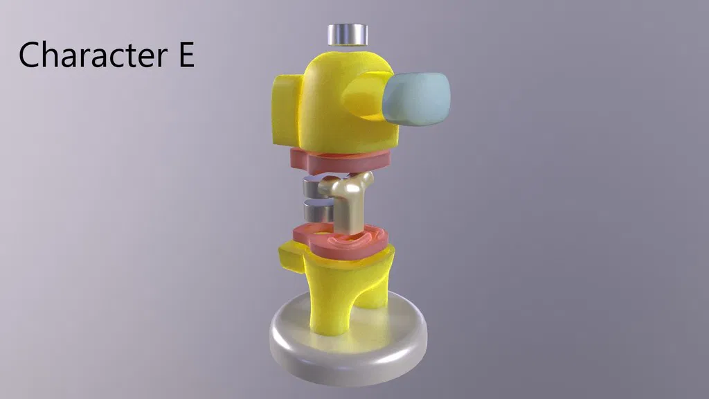 Among Us Mini - Nhân vật Tùy chỉnh với Mũ Mandalorian - Image 5