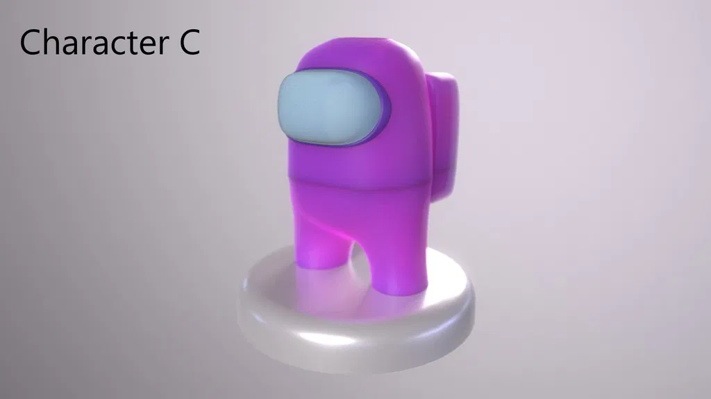 Among Us Mini - Nhân vật Tùy chỉnh với Mũ Mandalorian - Image 9