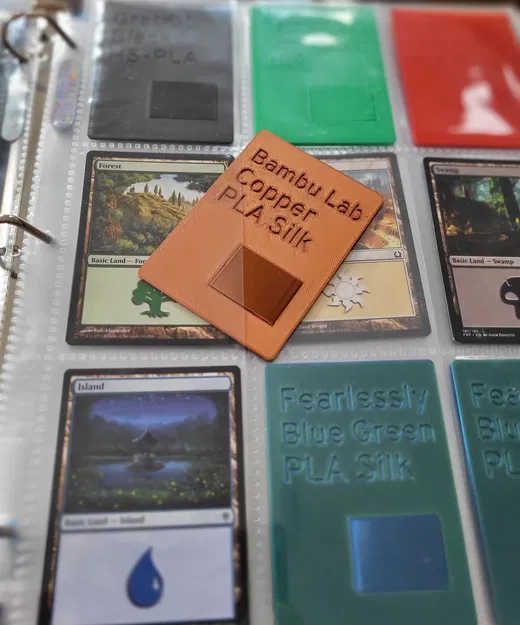 Mẫu Thử Sợi Nhựa Kích Thước Thẻ Bài Giao Dịch - Image 2