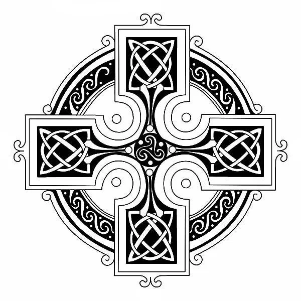 Mô hình Chữ Thập Celtic Tròn 25 - Image 2