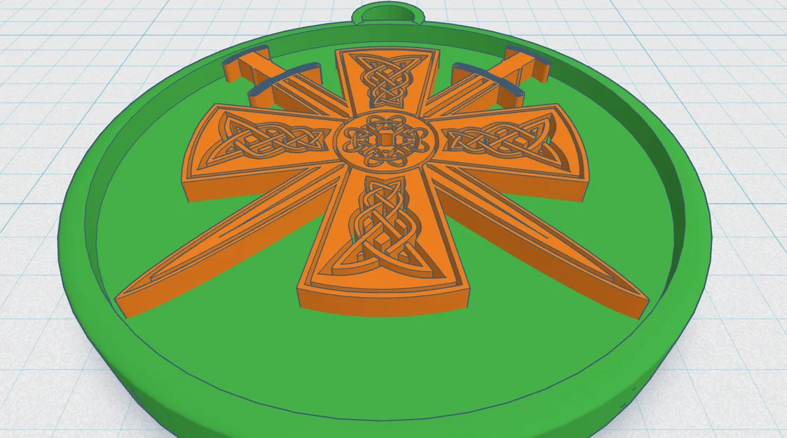 Thánh Giá Celtic Tròn 24 - Image 1