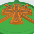Thánh Giá Celtic Tròn 24 - Thumbnail 1