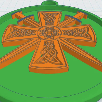 Thánh Giá Celtic Tròn 24