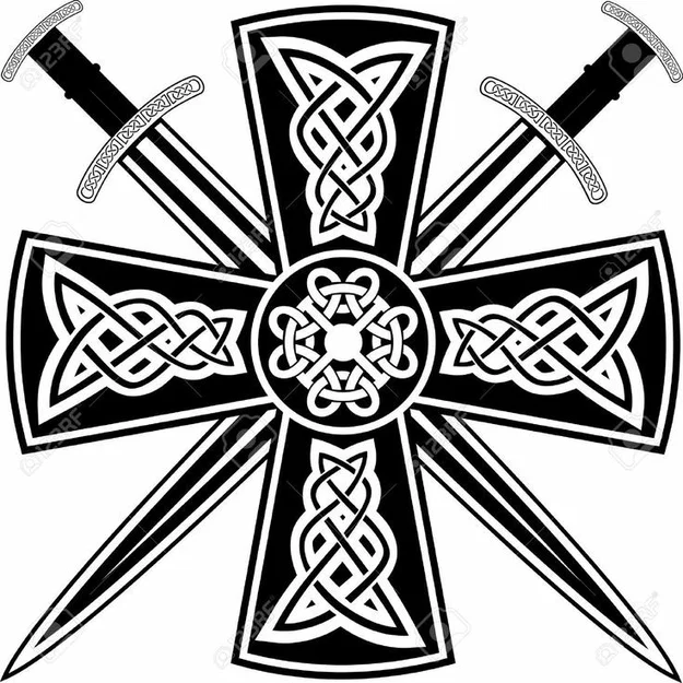 Thánh Giá Celtic Tròn 24 - Image 2