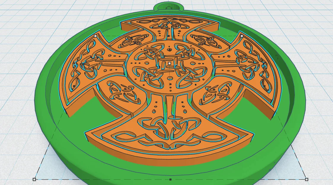 Thánh Giá Celtic Tròn 23 - Image 1