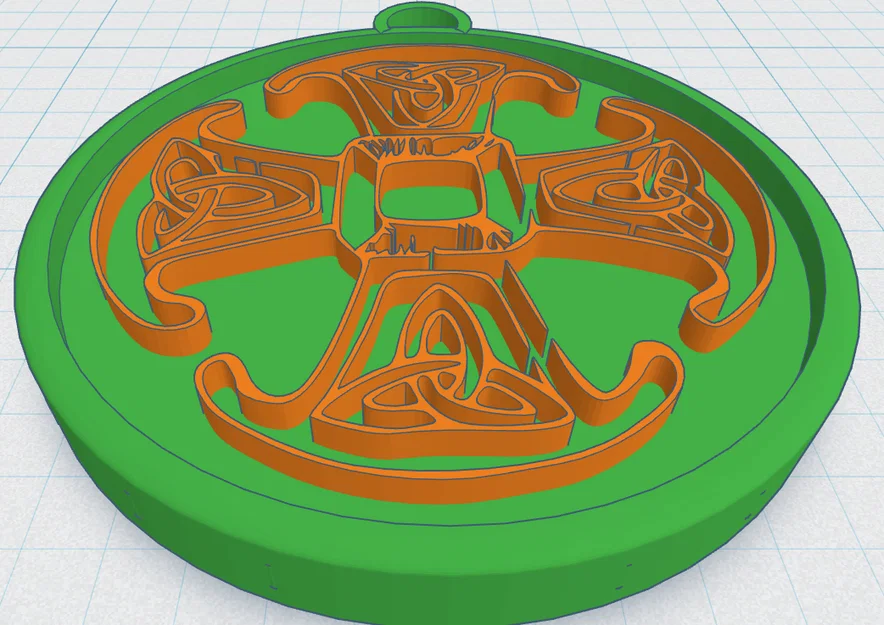 Chữ Thập Celtic Tròn 22 - Image 1