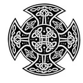 Thánh Giá Celtic Tròn 23 - Thumbnail 3