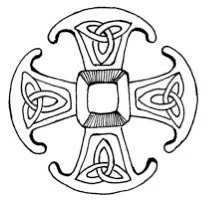 Chữ Thập Celtic Tròn 22 - Image 2