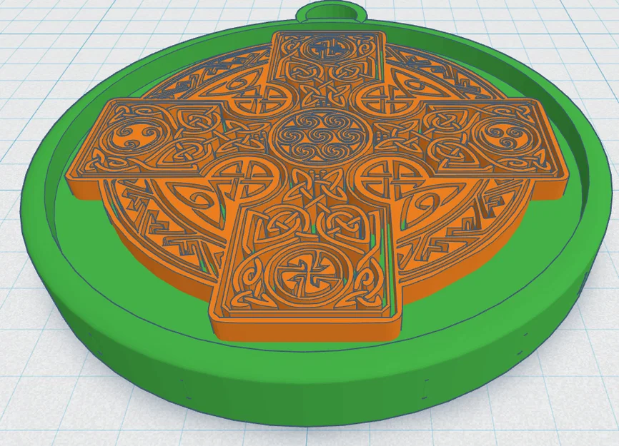 Thánh Giá Celtic Tròn 21 - Image 1