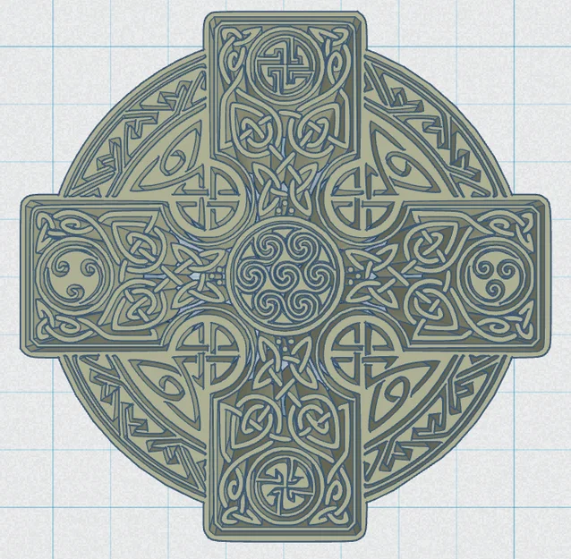 Thánh Giá Celtic Tròn 21 - Image 2