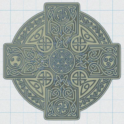 Thánh Giá Celtic Tròn 21