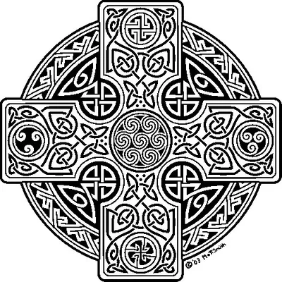 Thánh Giá Celtic Tròn 21