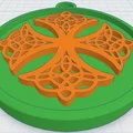Thánh Giá Celtic Tròn 20 - Thumbnail 1