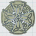 Thánh Giá Celtic Tròn 19 - Thumbnail 3