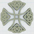 Thánh Giá Celtic Tròn 18 - Thumbnail 3