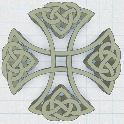 Thánh Giá Celtic Tròn 18