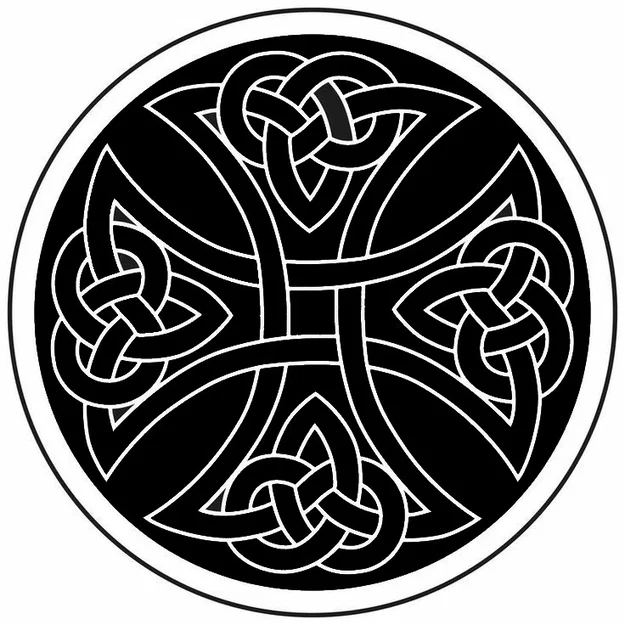 Thánh Giá Celtic Tròn 16 - Image 2
