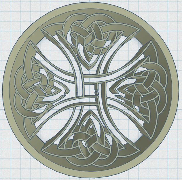 Thánh Giá Celtic Tròn 16 - Image 3