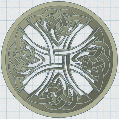 Thánh Giá Celtic Tròn 16
