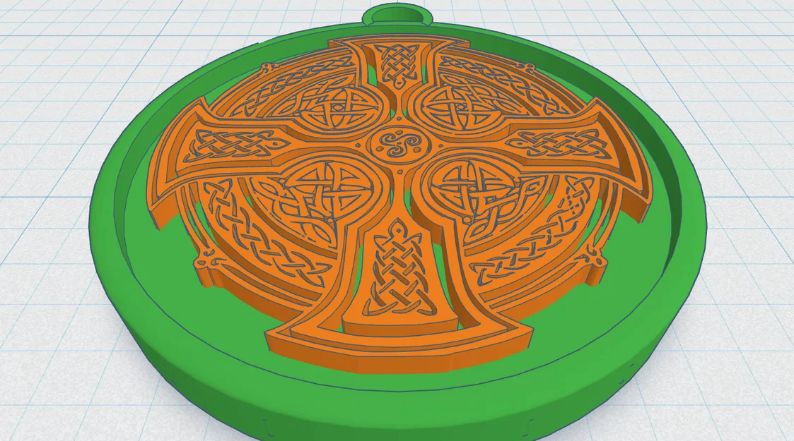 Thánh Giá Celtic Tròn 15 - Image 1