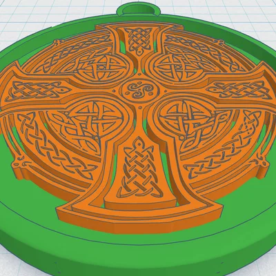 Thánh Giá Celtic Tròn 15