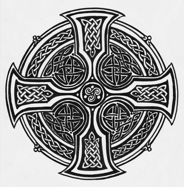 Thánh Giá Celtic Tròn 15 - Image 2