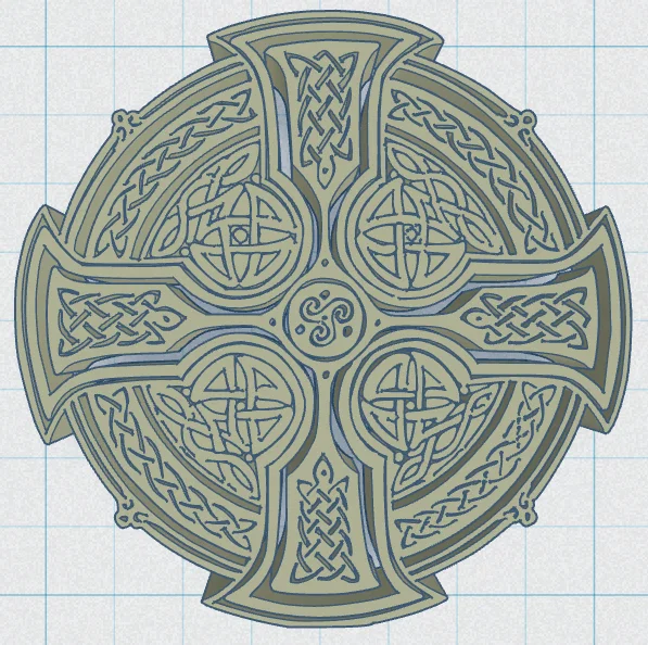 Thánh Giá Celtic Tròn 15 - Image 3