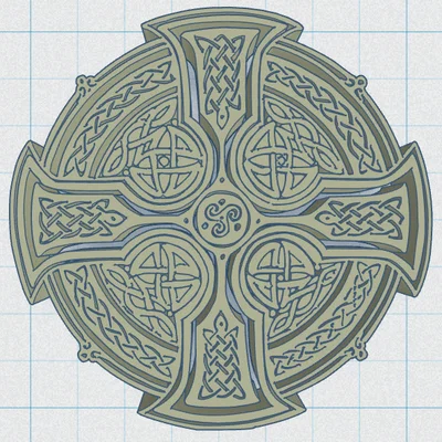 Thánh Giá Celtic Tròn 15