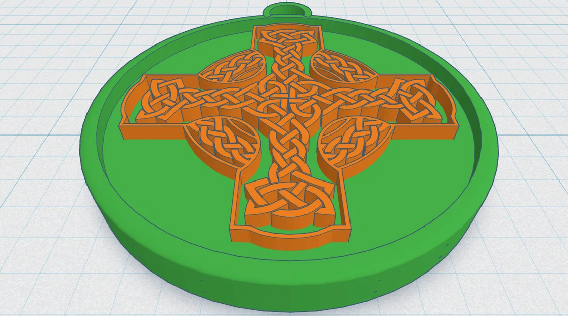 Thánh giá Celtic Tròn 13 - Image 1
