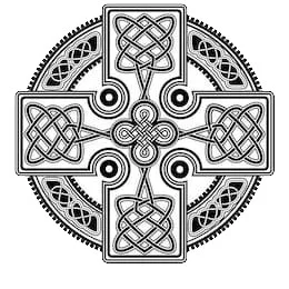 Chữ Thập Celtic Tròn 14