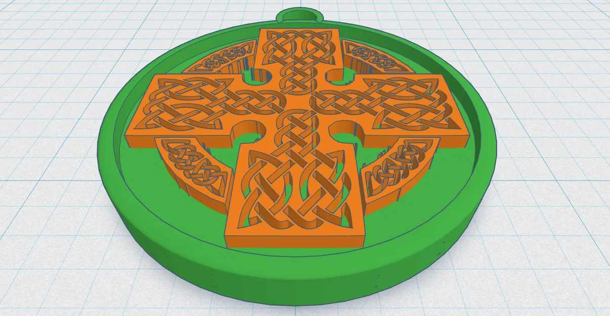 Thánh Giá Celtic Tròn 10 - Image 1