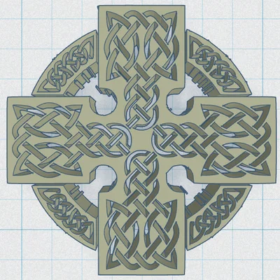 Thánh Giá Celtic Tròn 10