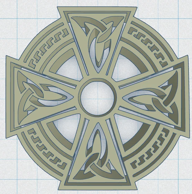 Thánh Giá Celtic Tròn 12 - Image 3