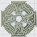 Thánh Giá Celtic Tròn 12 - Thumbnail 3
