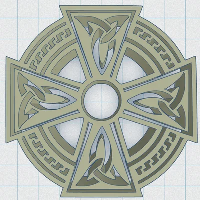Thánh Giá Celtic Tròn 12