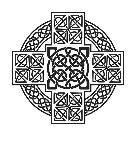 Thánh Giá Celtic Tròn 9 - Image 2