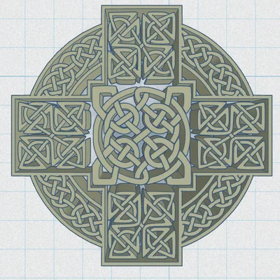 Thánh Giá Celtic Tròn 9