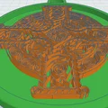 Chữ Thập Celtic Tròn 8 - Thumbnail 1