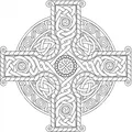Chữ Thập Celtic Tròn 8 - Thumbnail 3